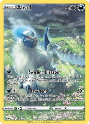 Absol GG16/70 - Crown Zenith Galarian Gallery Holofoil - Poke-Collect