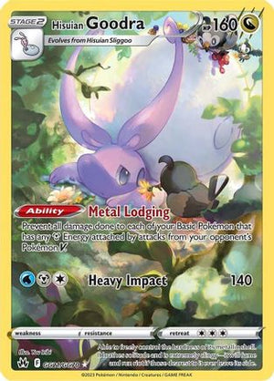 Hisuian Goodra GG21/70 - Crown Zenith Galarian Gallery Holofoil - Poke-Collect