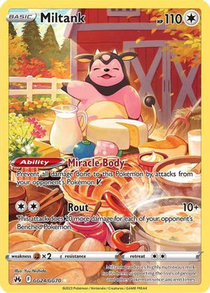 Miltank GG24/70 - Crown Zenith Galarian Gallery Holofoil - Poke-Collect