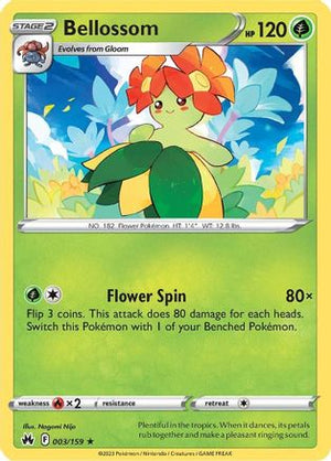 Bellossom 3/159 - Crown Zenith - Poke-Collect