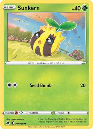 Sunkern 7/159 - Crown Zenith - Poke-Collect