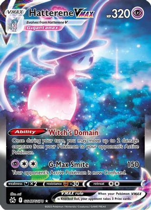 Hatterene VMAX GG47/70 - Crown Zenith Galarian Gallery Holofoil - Poke-Collect