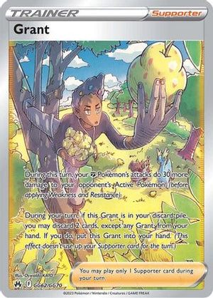 Grant GG62/70 - Crown Zenith Galarian Gallery Holofoil - Poke-Collect