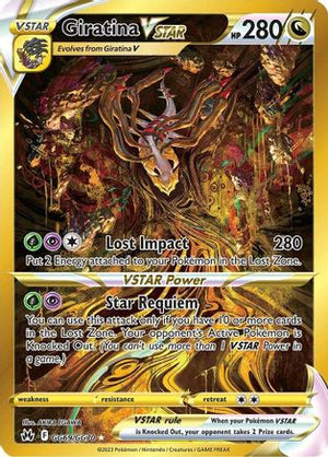 Giratina VSTAR GG69/70 - Crown Zenith Galarian Gallery Holofoil - Poke-Collect