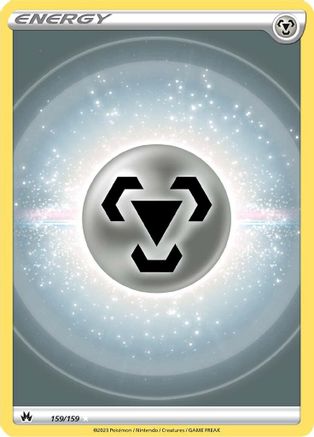 Metal Energy (Texture Full Art) 159/159 - Crown Zenith Holofoil - Poke-Collect