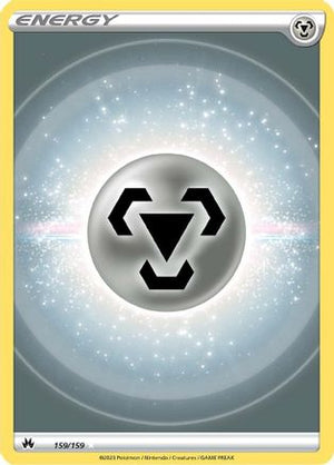 Metal Energy (Texture Full Art) 159/159 - Crown Zenith Holofoil - Poke-Collect