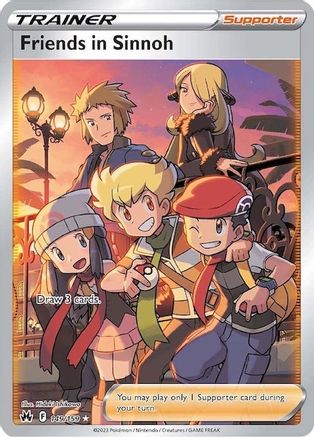 Friends in Sinnoh 149/159 - Crown Zenith Holofoil - Poke-Collect