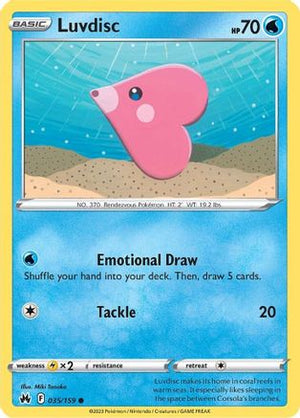 Luvdisc 35/159 - Crown Zenith - Poke-Collect