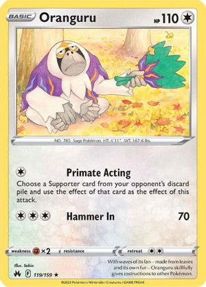 Oranguru 119/159 - Crown Zenith - Poke-Collect