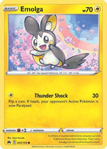 Emolga 47/159 - Crown Zenith Reverse Holofoil - Poke-Collect
