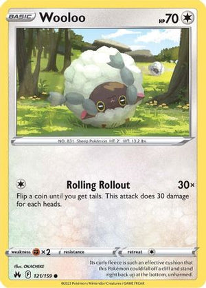 Wooloo 121/159 - Crown Zenith - Poke-Collect