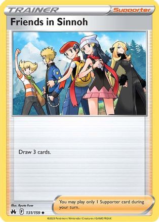 Friends in Sinnoh 131/159 - Crown Zenith - Poke-Collect