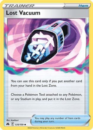 Lost Vacuum 135/159 - Crown Zenith - Poke-Collect