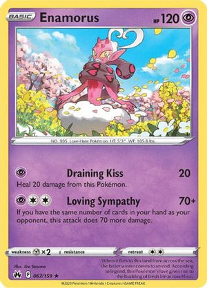 Enamorus 67/159 - Crown Zenith Reverse Holofoil - Poke-Collect