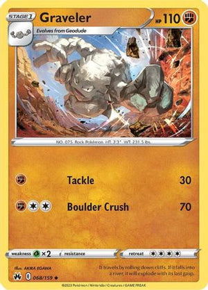 Graveler 68/159 - Crown Zenith - Poke-Collect