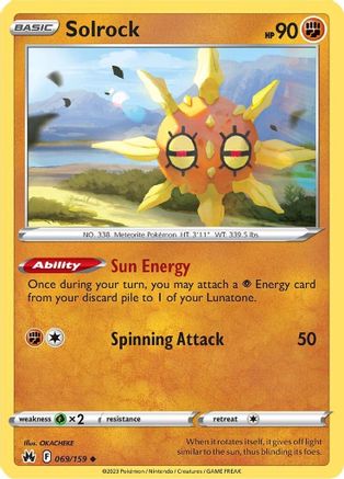 Solrock 69/159 - Crown Zenith