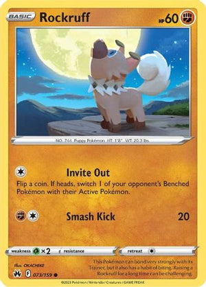 Rockruff 73/159 - Crown Zenith - Poke-Collect