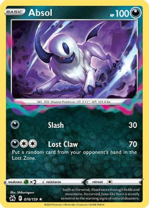 Absol 76/159 - Crown Zenith Holofoil - Poke-Collect