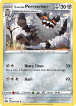Galarian Perrserker 85/159 - Crown Zenith - Poke-Collect