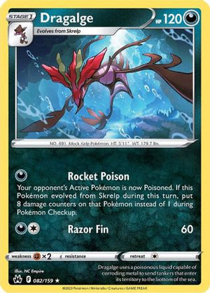 Dragalge 82/159 - Crown Zenith - Poke-Collect