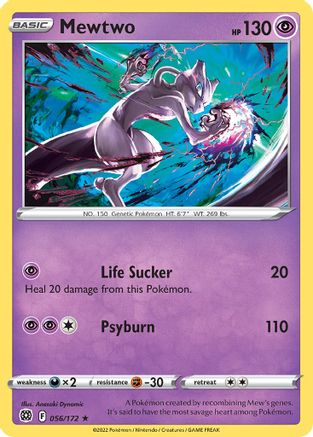 Mewtwo - 056/172 (Cosmos Holo) 56 - Miscellaneous Cards & Products Holofoil - Poke-Collect