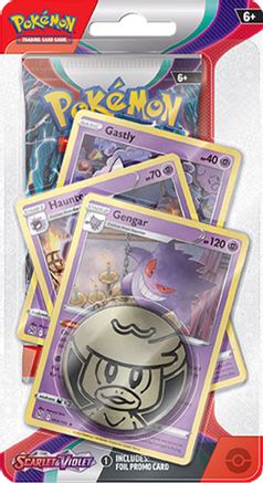 Scarlet & Violet Premium Checklane Blister [Gengar] - SV01 Scarlet & Violet Base Set - Poke-Collect