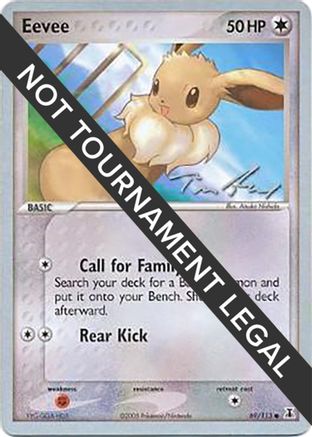 Eevee - 2007 (Tom Roos) 69 - World Championship Decks - Poke-Collect