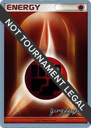 Fighting Energy - 2007 (Jeremy Scharff-Kim) - World Championship Decks - Poke-Collect