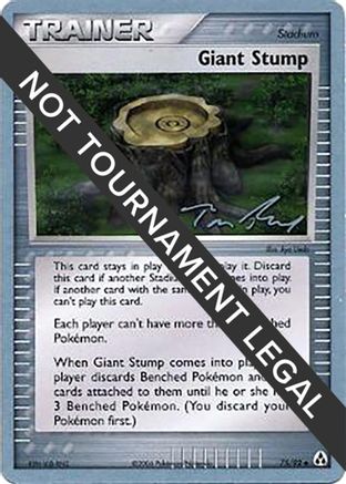 Giant Stump - 2007 (Tom Roos) 75 - World Championship Decks - Poke-Collect