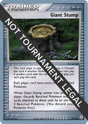 Giant Stump - 2007 (Tom Roos) 75 - World Championship Decks - Poke-Collect