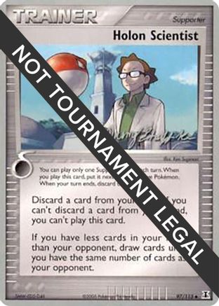 Holon Scientist - 2007 (Jeremy Scharff-Kim) 97 - World Championship Decks - Poke-Collect