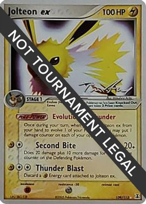 Jolteon ex - 2007 (Tom Roos) 109 - World Championship Decks - Poke-Collect