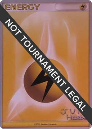 Lightning Energy - 2007 (Jun Hasebe) - World Championship Decks - Poke-Collect