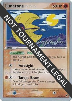 Lunatone - 2007 (Jeremy Scharff-Kim) 36 - World Championship Decks - Poke-Collect