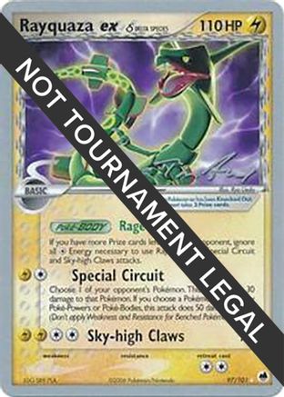 Rayquaza ex (Delta Species) - 2007 (Tom Roos) 97 - World Championship Decks - Poke-Collect