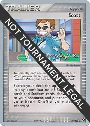 Scott - 2007 (Jeremy Scharff-Kim) 81 - World Championship Decks - Poke-Collect