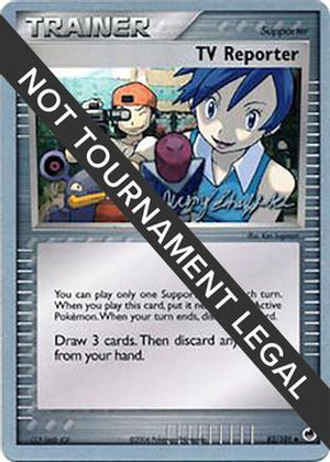 TV Reporter - 2007 (Jeremy Scharff-Kim) 82 - World Championship Decks - Poke-Collect