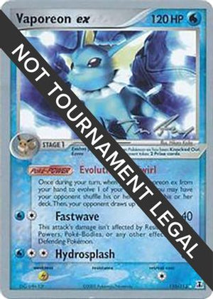 Vaporeon ex - 2007 (Tom Roos) 110 - World Championship Decks - Poke-Collect