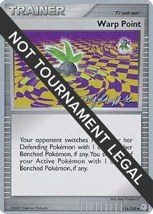 Warp Point - 2007 (Jeremy Scharff-Kim) 116 - World Championship Decks - Poke-Collect