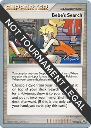 Bebe's Search - 2008 (Jason Klaczynski) 119 - World Championship Decks - Poke-Collect
