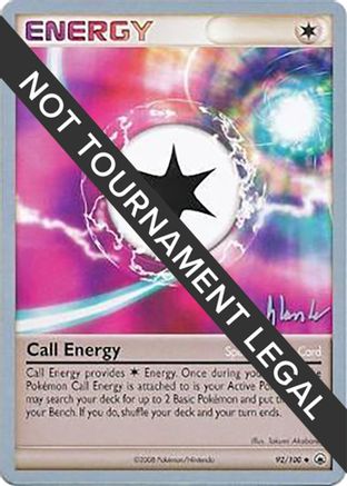 Call Energy - 2008 (Dylan Lefavour) 92 - World Championship Decks - Poke-Collect