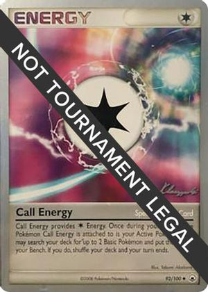 Call Energy - 2008 (Jason Klaczynski) 92 - World Championship Decks - Poke-Collect