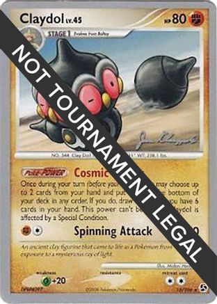 Claydol - 2008 (Jason Klaczynski) 15 - World Championship Decks - Poke-Collect