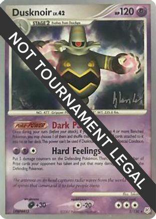 Dusknoir - 2008 (Dylan Lefavour) 2 - World Championship Decks - Poke-Collect