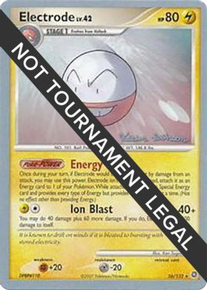 Electrode - 2008 (Tristan Robinson) 26 - World Championship Decks - Poke-Collect