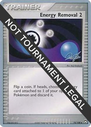Energy Removal 2 - 2008 (Paul Atanassov) 74 - World Championship Decks - Poke-Collect