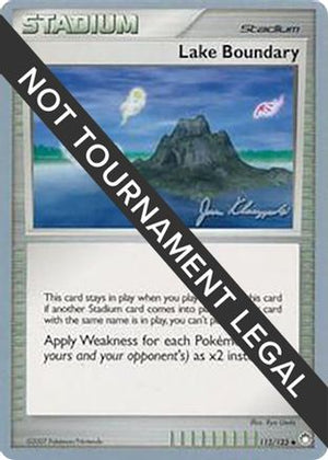 Lake Boundary - 2008 (Jason Klaczynski) 112 - World Championship Decks - Poke-Collect