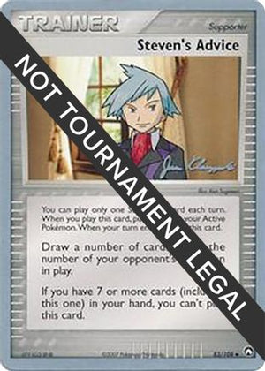 Steven's Advice - 2008 (Jason Klaczynski) 83 - World Championship Decks - Poke-Collect