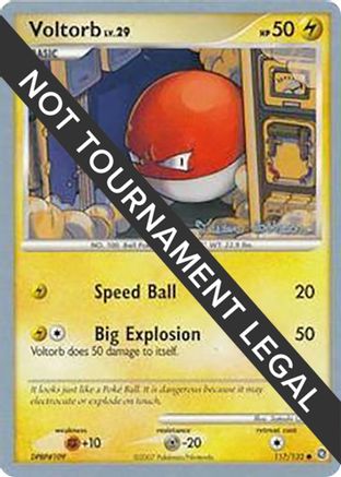 Voltorb - 2008 (Tristan Robinson) 117 - World Championship Decks - Poke-Collect