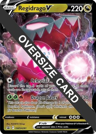 Regidrago V - SWSH281 SWSH281 - Jumbo Cards Holofoil - Poke-Collect